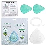 Mantente saludable: puedes poner la máscara para mantener la higiene, la máscara bloquea eficazmente el contacto directo entre la cara y el aire, evitando así la contaminación de micropartículas en el aire.
