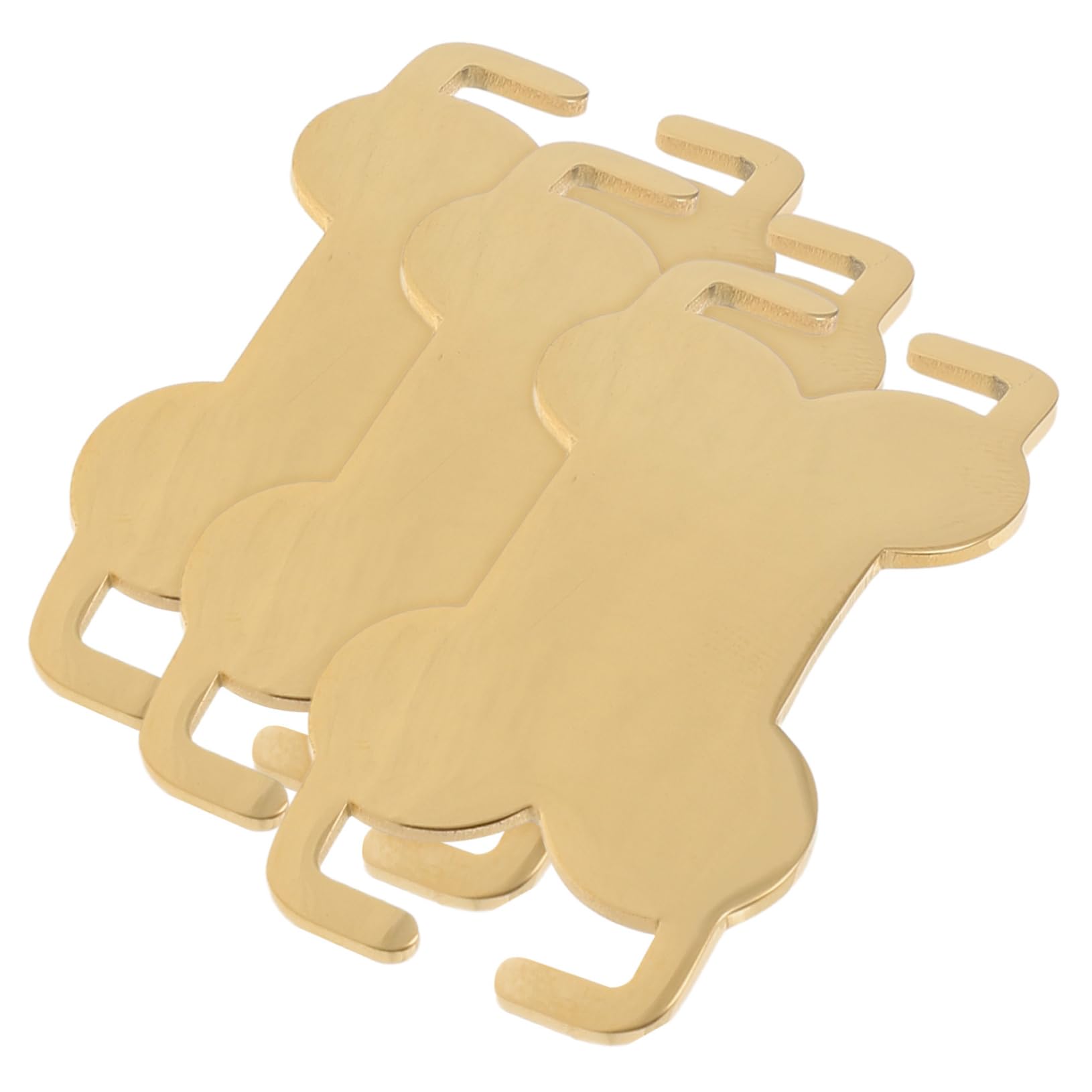 VANZACK 5 Sätze Hundemarken Aus Gravurfreundliche Namensschilder Knochenform Für Katzen Und Andere Haustiere Langlebig Und 3 Stück * 5