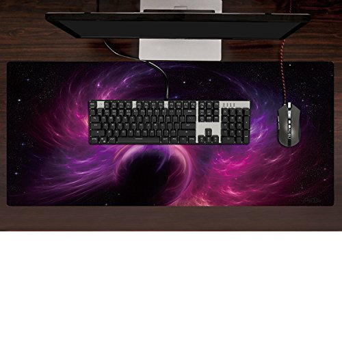 Alibli Large Gaming Mouse Pad Xxl Extended Mat Desk Pad Mousepad Long Non-Slip Rubber Mice Pads Stitched Edges 35.4”X15.7” (023Chiyan) #TOP6