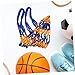 Toddmomy 2pcs Portable Basketball Mesh Carrier Bag Durable Nylon Sports Ball Storage Net for Soccer Volleyball and More for Training and Recreation Holds Multiple Balls
