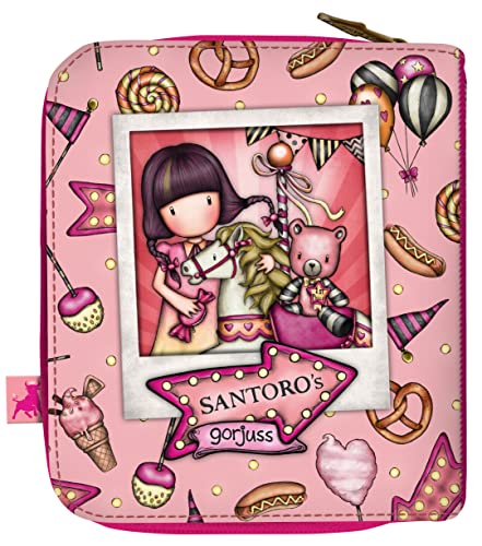Portefeuille Gorjuss de Safta : Style Carousel unique pour enfant