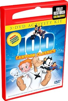 DVD 100 Cartoon Classics Book