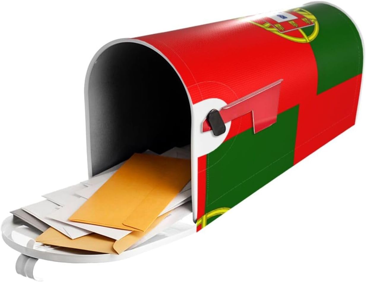 Portuguese Flag Mailbox Covers Welcome Mail Box Covers Garden Outdoor Decor Standard Size Outdoor Yard Home