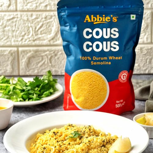 Image of Abbie's Cous Cous Durum Wheat Semolina 500 g, Pack of 2