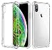 Comsoon iPhone Xs Max Case, [Crystal Clear] [Shock Absorption] TPU Corners Bumper Protection + Scratch-Resistant Hybrid Rugged Transparent Thin PC Back for Apple iPhone Xs Max 6.5 inch 2018 (Clear)