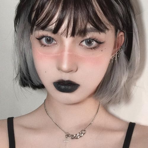 Black Lipstick, Matte Black Lip Gloss Liquid Lipsticks for Women, Goth Long Lasting Waterproof Lightweight Moisturising Lip Stain, Highly Pigmented Black Lipstick Makeup Gift for Halloween Cosplay - Image 5