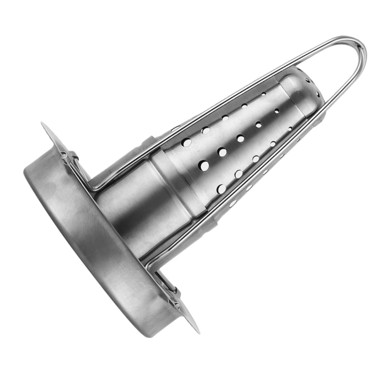 Sosoport Supporto per Arrosto di Pollo in Acciaio Inossidabile, Design Compatto e Portatile, per Barbecue All'aperto, Accessorio Resistente e Durevole