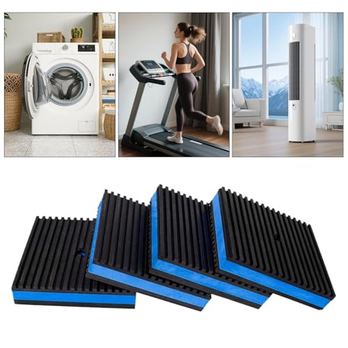 Plaques Anti Vibrations pour Stopper le Déplacement du Lave-Linge