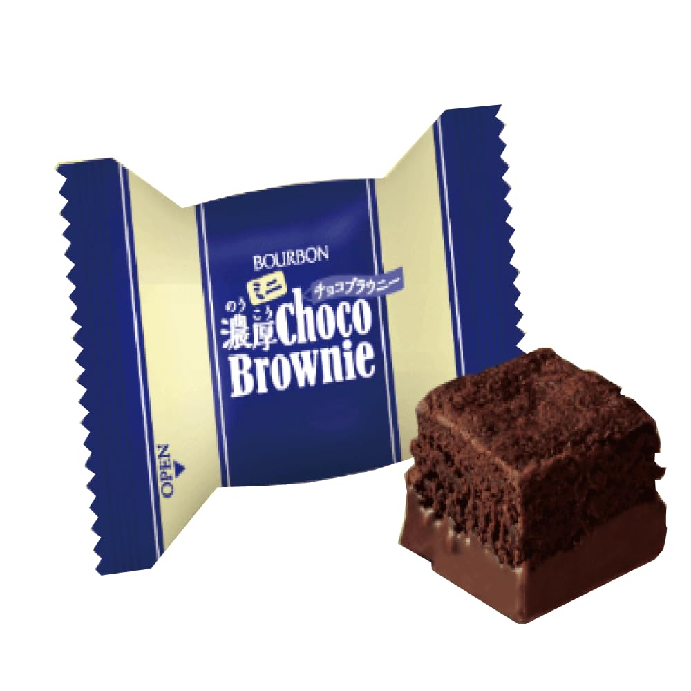Amazon.co.jp: ☆ブルボン ミニ濃厚チョコブラウニー 106g×3袋 : 食品