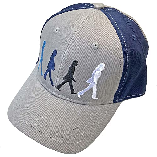Preisvergleich Produktbild The Beatles Baseball cap Abbey Road Figures Grau / Blau