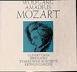  Mozart, Wolfgang Amadeus / Leinwandumhüllte Original LP-Box mit 5 LP und 4seitiger illustrierter Original Textbeilage / Lingen Köln 298/1 - 5 / Deutsche Pressung /