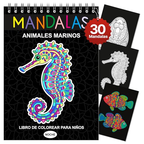 Finoly Mandalas para Colorear Niños y Niñas Reduce el Estrés | Mandalas para Colorear Animales | Libros de Mandalas para Colorear A4 | Libros de Mandalas para Niños No Traspasa la Tinta Finoly Mandalas para Colorear Niños y Niñas Reduce el Estrés | Mandalas para Colorear Animales | Libros de Mandalas para Colorear A4 | Libros de Mandalas para Niños No Traspasa la Tinta