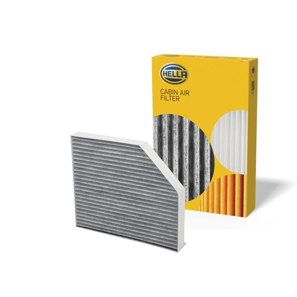 HELLA 8ZC 366 120-711 - Filtro abitacolo CF026C, filtro ai carboni attivi, per Audi A5 Sportback (8TA) 2.0 TDI quattro