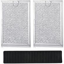 3 Pack Grease Filter & Charcoal Filters Set for Microwave Filter Replacement Combo Compatible with LG LMV2031ST, LMV2031BD, LMHM2237ST, LMH2235ST & More 5230W1A012B & 5230W1A003A