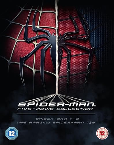 Image of Spider-Man 5‑Movie Complete Collection - (Spider-Man 1-3, Amazing Spider-Man 1&2 / Special Features + Deleted Scenes) [Blu-ray] [Region Free]
