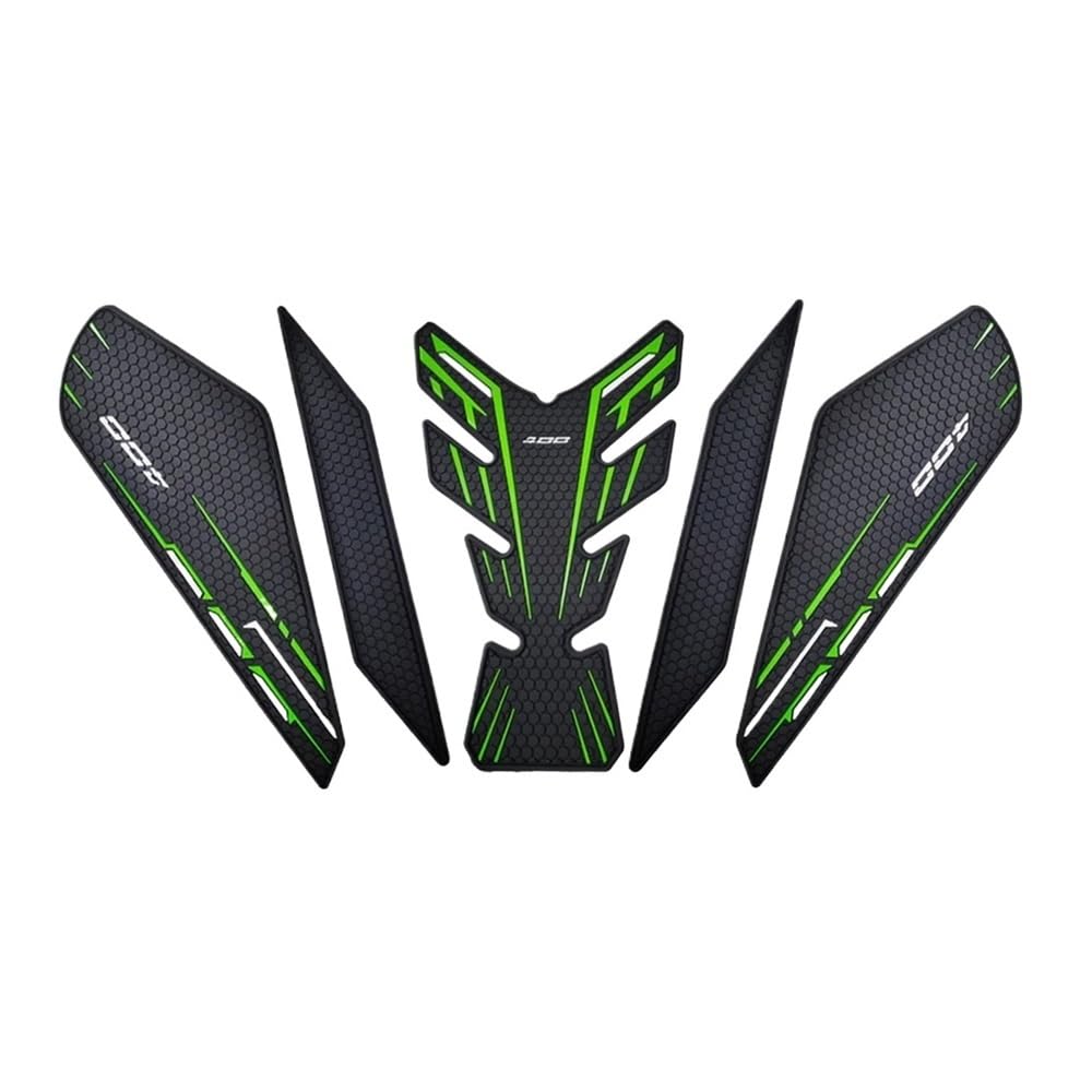 Protections latérales réservoir Z400 pour les balades et trajets de nuit