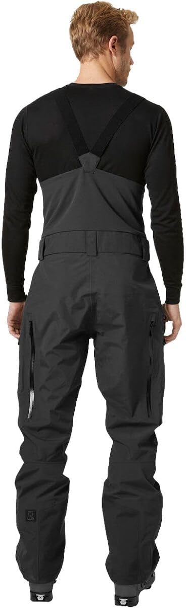 Helly-Hansen Sogn Bib Shell Pant for Men - Waterproof, Breathable, Durable Ski Pants - Adjustable Straps, Lightweight Design