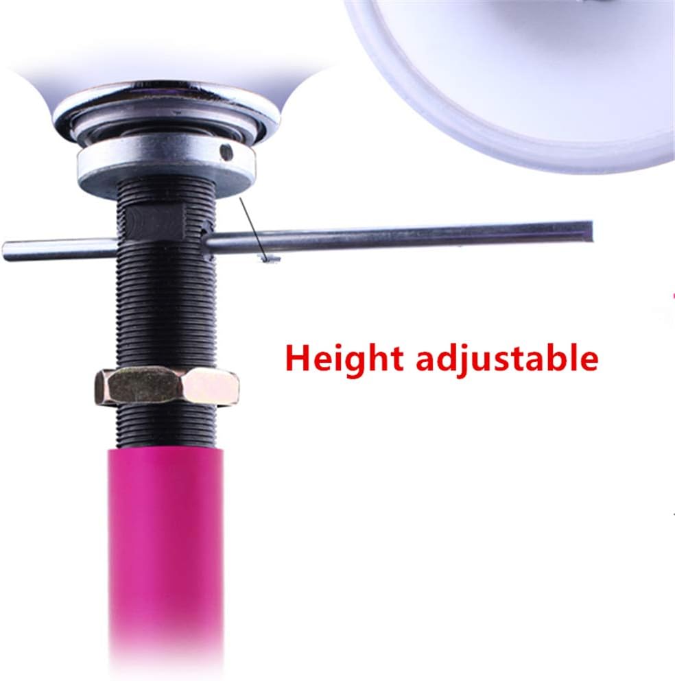 TEVEILS Upgrade Silicone Dance Pole 360 Spin and Static Portable Indoor Home Training Pipe Removable Stripper Pole Fitness Gym Equipment : Sports & Outdoors