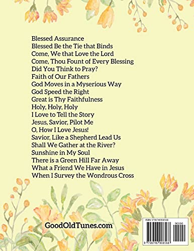 Easy Harp Hymns Of Lasting Faith: For The Advancing Beginner (Good Old Tunes Harp Music) #TOP1