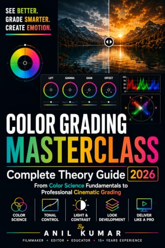 Professional Color Grading Masterclass: Complete Theory Guide (2026 Edition): From Color Science Fundamentals to Professional Cinematic Color Grading