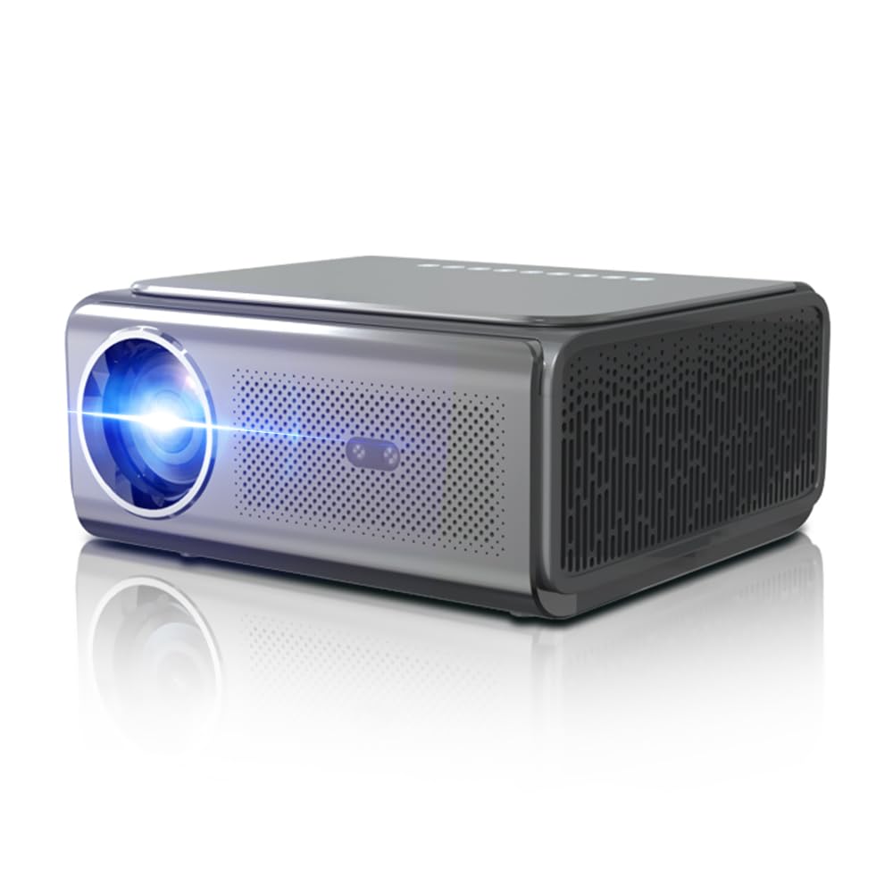 [Auto Focus & 1200 ANSI] Projector with WiFi 6 and Bluetooth, Native 1080P Smart Portable Projectors, 4K Proyector with HDR 10+ & Dolby Audio, Built- in Apps Outdoor Projector, for Home Theater-picture-26