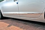 Passend für A6 2011-2018 Zubehör für Audi A6 C7 2011-2018 Facelift Chrom Türleisten Blenden Tuning Schutzleisten Chromleisten