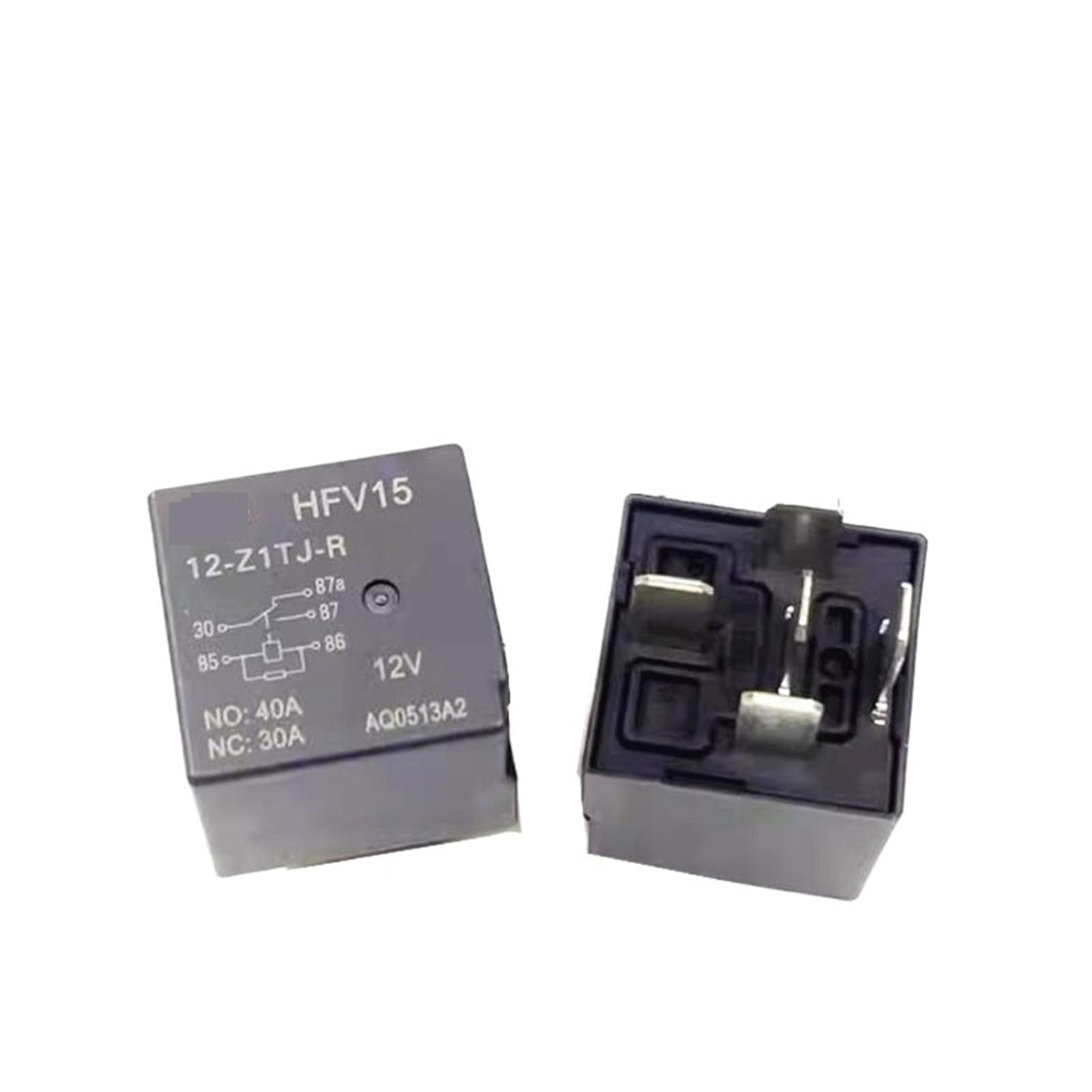 Relais électromécanique HFV15 12V 40A inverseur pour automobile 5 broches x10