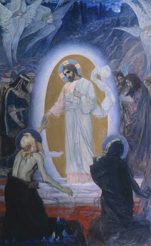 Mikhail Nesterov Peinture sur Toile pour Rénover un Mur Vide