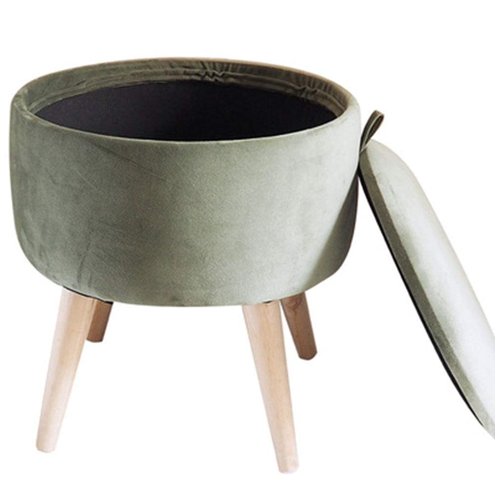 Pouf maquillage arrondi pour le salon ou la chambre d'enfant