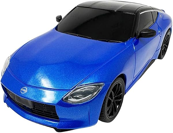 メーカーライセンス取得 自動車 ラジコン RCカー 日産 トヨタ スズキ 三菱 レクサス (新型フェアレディZ(ブルー)) - 1