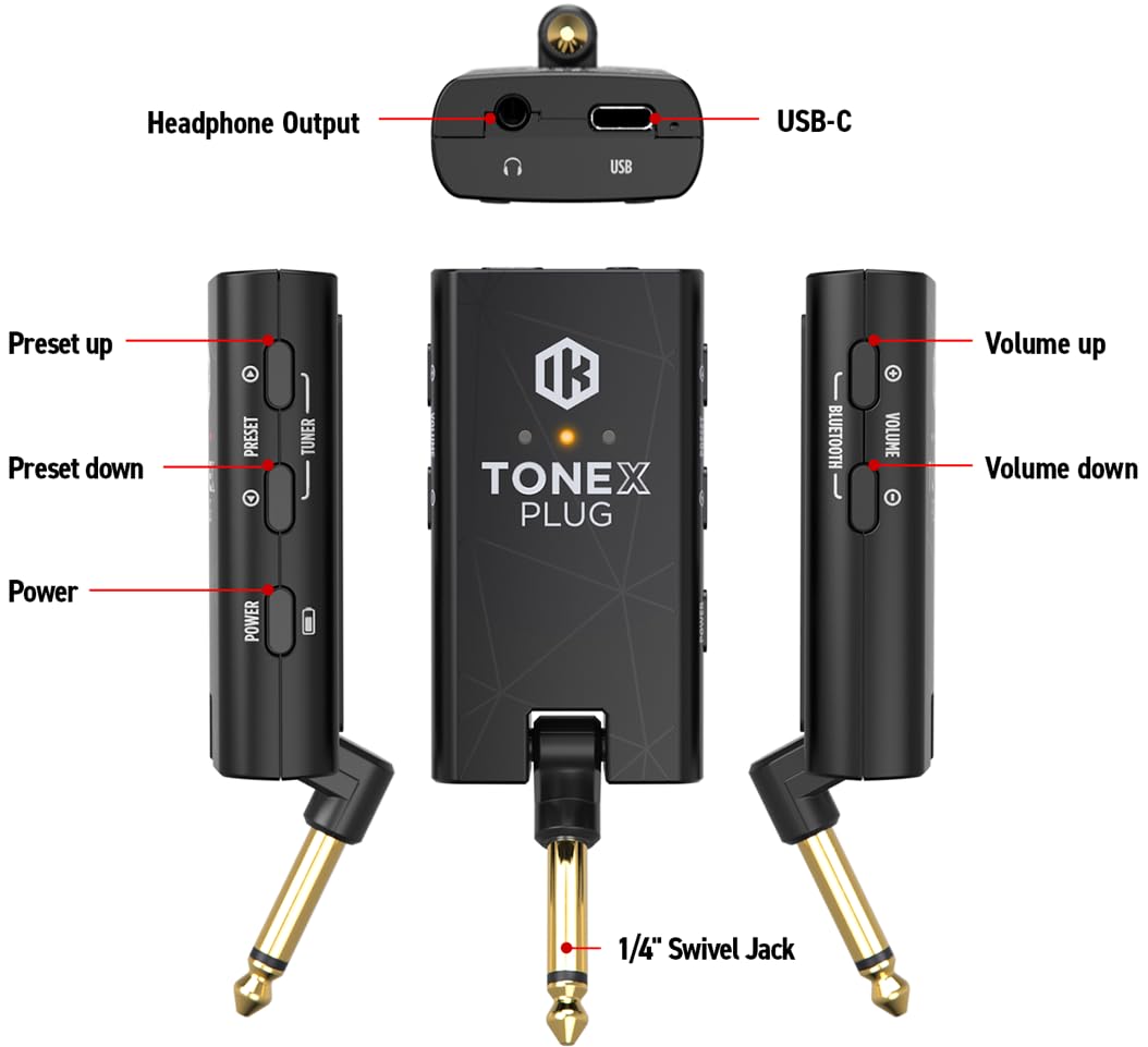 Amazon.com: IK Multimedia TONEX Plug with Pouch: Portable AI