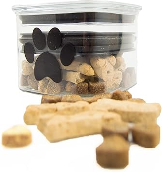 dog treat container amazon