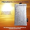 PINGTEKOR Thermal Phone Case,Prevent OVERHEATING in The Sun,Prevent Lower Temperatures to Extend Battery Life,for iPhone 15Pro Max/15 Plus/14Pro Max/GalaxyA54 and Similar Sized Phones-Glitter（Medium） #3