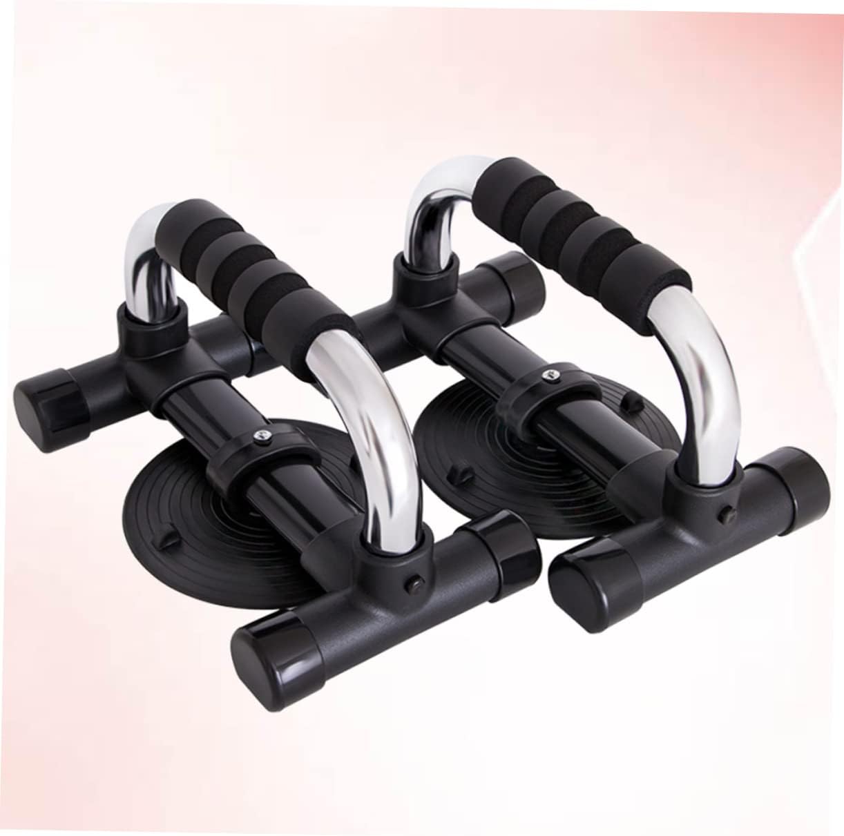 Yardwe H-type Bars with Suction Cups Multifunctional Grip Fitness Tool Indoor Exercise Equipment for Home Workouts and Strength Training