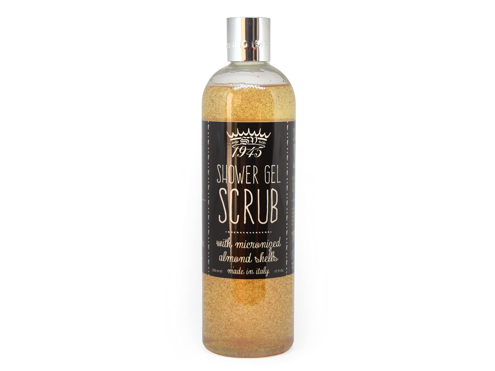 Saponificio Varesino Almond Shells Peeling-Gel – 500 Ml, Mit Mandelschalen, Für Gründliche Hautreinigung & Glättung