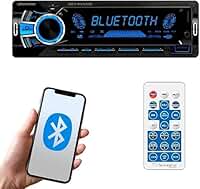 Som Automotivo Roadstar Bluetooth/Micro SD/USB/FM/ISO/MP3/Aux Com Controle Remoto Painel LED Fixo 7 Cores RS2751BR Plus