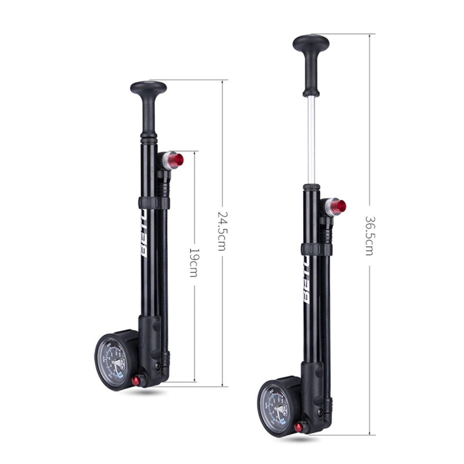 Fourche compacte haute pression 400 psi VTT et pompe à amortisseur arrière