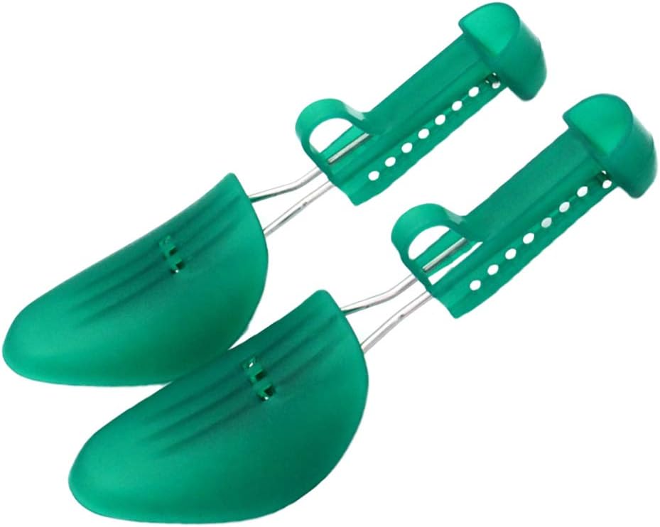 Garneck Boots 1 Pair Shoe Tree Stretcher Adjustable for Men Men Adjustable Length Shoes Boot Holder Shaper Support Green Womens Womens Boots