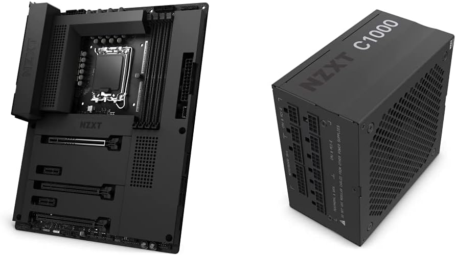 Buy NZXT N7 Z690 Motherboard, Black & C1000 PSU (2022) PA0G1BBUS