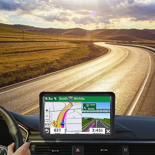 GPS Navigation for Car,Truck 2023 Maps Vehicle GPS Navigation 9 Inch Touch Screen Voice Car GPS for Lorry Speeding Warning Free Lifetime Maps Update of United States Canada Mexico…