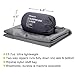 Browint Sleeping Bag Liner with All Around Two-Way Zipper, Travel Sheet with Pillow Pocket, 87
