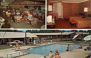 Quality Courts Motel Coral & Restaurant Rocky Mount, North Carolina NC Original Vintage Postcard