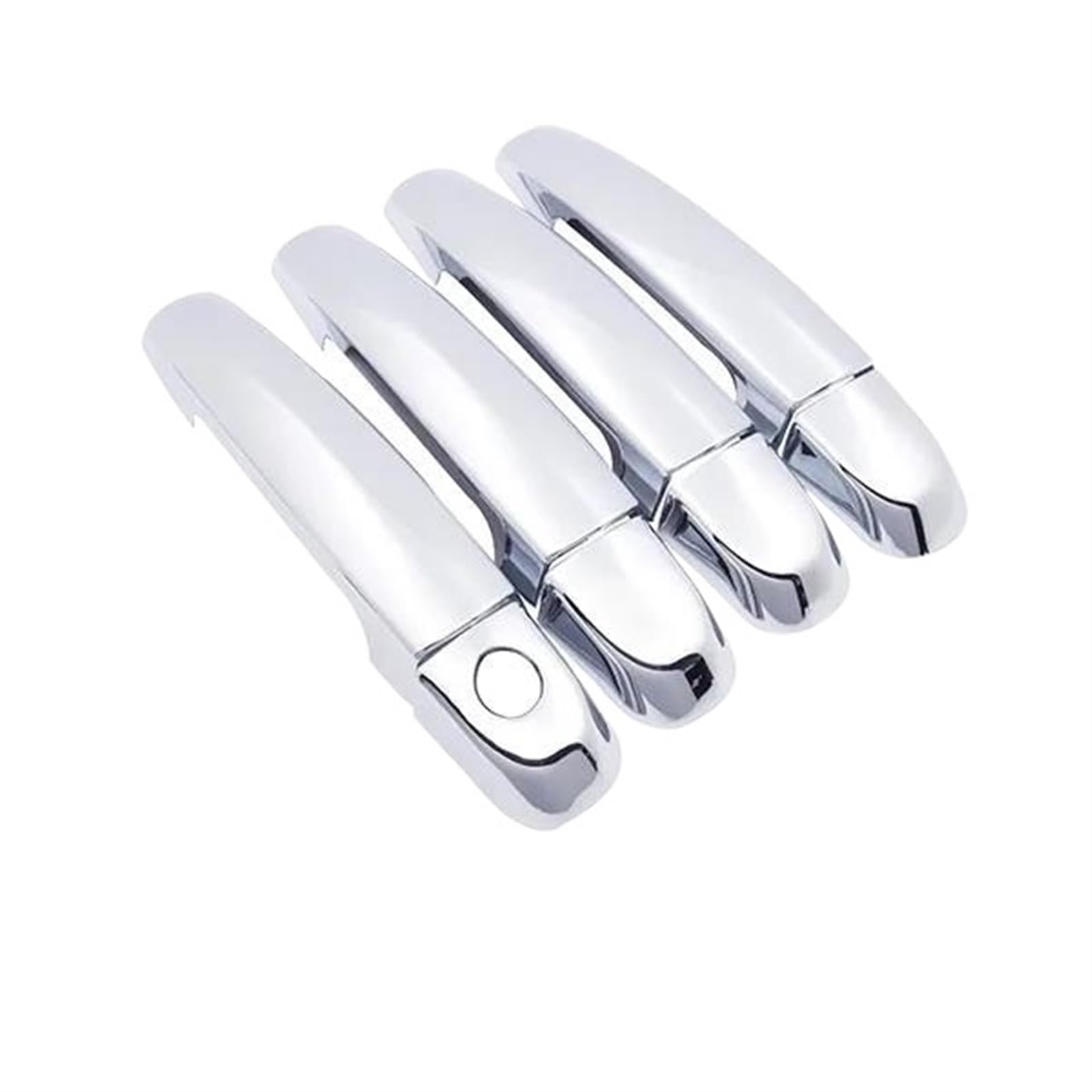 Lzbzhb 4Handle 1 Keyhole Car Exterior Outsidedoor Handle For Suzuki For Ertiga Ze 2012 2013 2014 2015 2016 2017 Chrome For Smart Door Handle Cover Car Exterior Protective Accessories Stickers(4Handle 1 Keyhole)