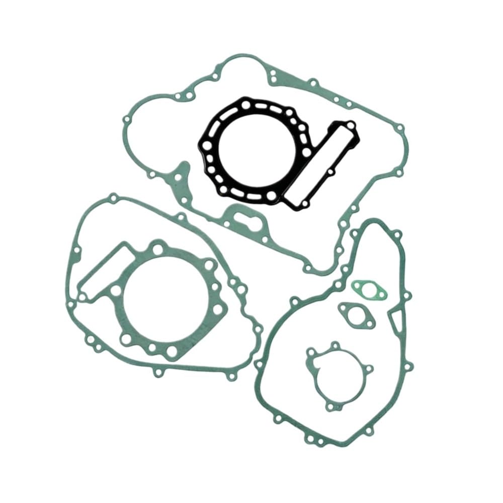 Complete Motorcycle Engine Cylinder Crankcase Clutch Starter Generator Cover Gasket Set Compatible for KLR650 KLR 650 1987-2010