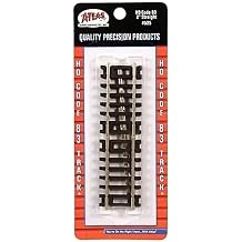 Code 83 Nickel Silver 2" Straight Section 6/Bx HO Scale Atlas Trains
