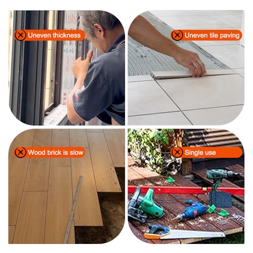 72 Stück Kunststoff-Verglasung, 28 mm x 100 mm, bunte Abstandshalter für Fenster, Tür, Boden (gemischt 1–6 mm)