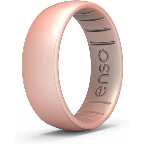 Enso Rings Classic Elements Silicone Ring | Made in The USA | Comfortable, Breathable, and Safe