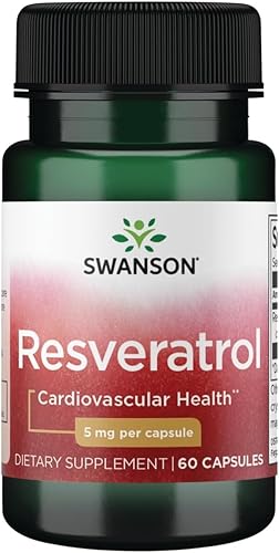 Swanson Resveratrol Polygonum Cuspidatum Extracto 5 Miligramos 60 Cápsulas
