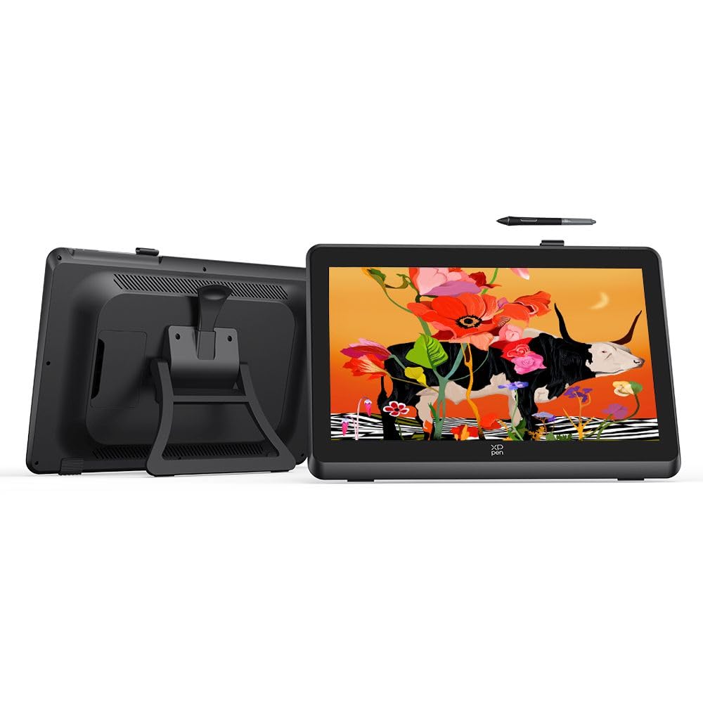 XPPen 2.5K Tavoletta grafica con schermo Artist Pro 22 (Gen 2), display da 22 pollici con penna da 16K livelli, Supporto incluso