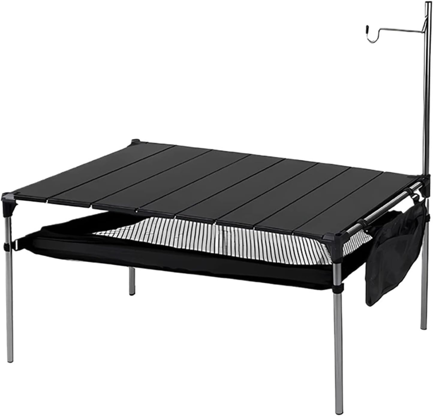 Table camping de grande taille ultralégère avec un système de pliage compact